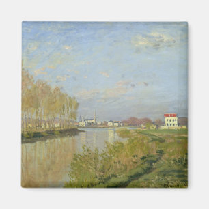 Claude Monet die Seine in Argenteuil, 1873 Magnet