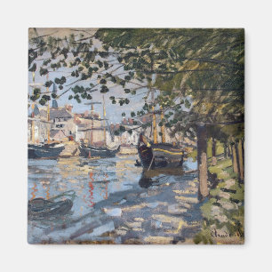 Claude Monet   die Seine in Rouen, 1872 Magnet