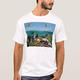 Claude Monet die Terrasse bei Sainte-Adresse, T-Shirt