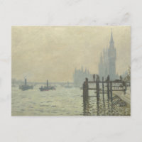Claude Monet - Die Themse in Westminster