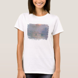 Claude Monet die Themse mit Charing Kreuz T-Shirt