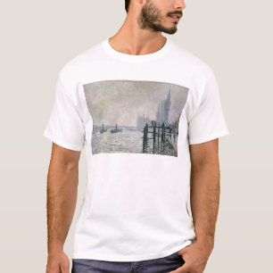 Claude Monet die Themse unter Westminster T-Shirt