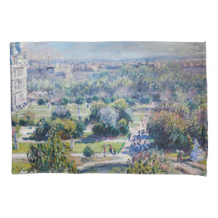 Claude Monet - Die Tuilerien-Gärten Kissenbezug