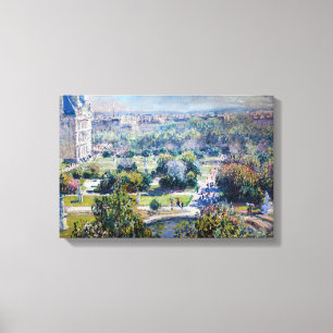 Claude Monet - Die Tuileries Gärten Leinwanddruck