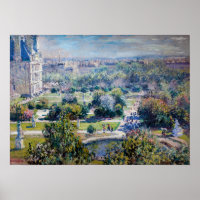 Claude Monet - Die Tuileries Gärten