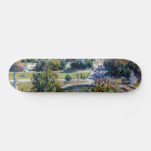 Claude Monet - Die Tuileries Gärten Skateboard