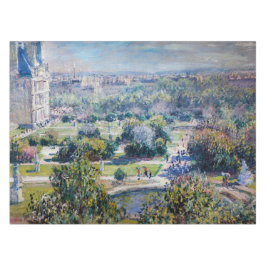 Claude Monet - Die Tuileries Gärten Tischdecke