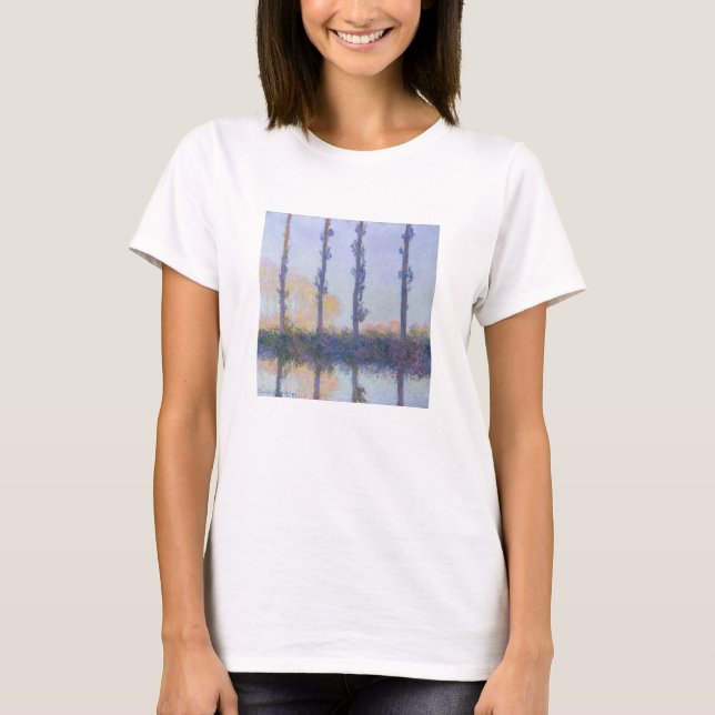 Claude Monet | Die vier Bäume T-Shirt (Vorderseite)