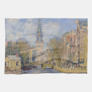 Claude Monet - Die Zuiderkerk, Amsterdam Geschirrtuch