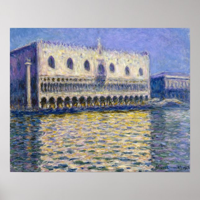 Claude Monet - Dogenpalast Poster (Vorne)
