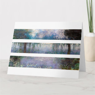 Claude Monet Drei Gemälde im Orangerie Museum Karte