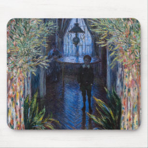 Claude Monet - Ecke der Wohnung Mousepad
