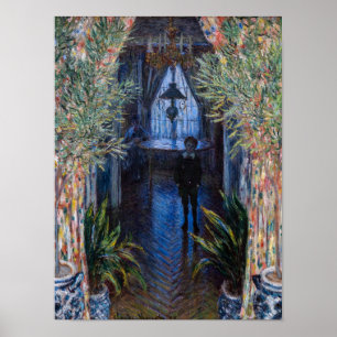 Claude Monet - Ecke der Wohnung Poster