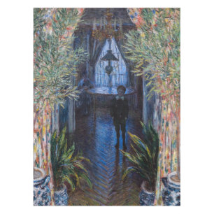 Claude Monet - Ecke der Wohnung Tischdecke