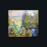 Claude Monet - Ecke des Gartens am Montgeron Leinwanddruck<br><div class="desc">Ecke des Gartens bei Montgeron / Coin de jardin a Montgeron - Claude Monet,  Oil on Leinwand,  1876</div>