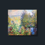 Claude Monet - Ecke des Gartens am Montgeron Leinwanddruck<br><div class="desc">Ecke des Gartens bei Montgeron / Coin de jardin a Montgeron - Claude Monet,  Oil on Leinwand,  1876</div>