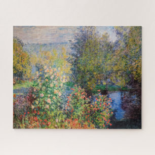 Claude Monet - Ecke des Gartens am Montgeron Puzzle