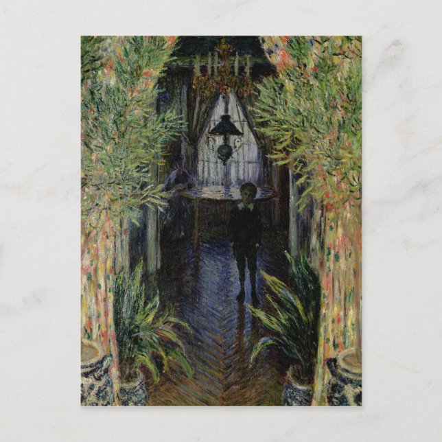 Claude Monet | Ecke einer Wohnung in Argenteuil Postkarte (Vorderseite)