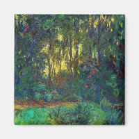 Claude Monet - Ecke eines Teiches mit Wasserlilien