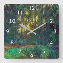 Claude Monet - Ecke eines Teiches mit Wasserlilien