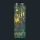 Claude Monet - Ecke eines Teiches mit Wasserlilien Thermosbecher<br><div class="desc">Coin du bassin aux nympheas / Corner of a Pond with Wasserlilien - Claude Monet,  Oil on Leinwand,  1918</div>