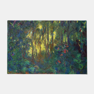 Claude Monet - Ecke eines Teichs mit Seerosen Fußmatte