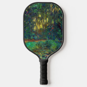 Claude Monet - Ecke eines Teichs mit Seerosen Pickleball Schläger