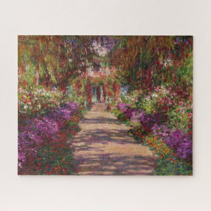 Claude Monet   Ein Weg im Monet-Garten Puzzle