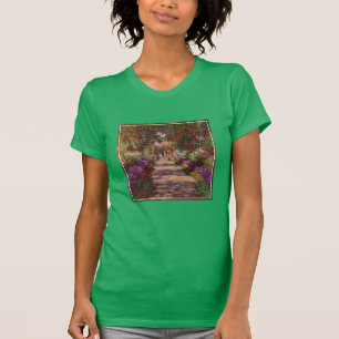 Claude Monet   Ein Weg im Monet-Garten T-Shirt