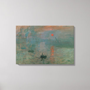 Claude Monet - Eindruck, Sonnenaufgang Leinwanddruck