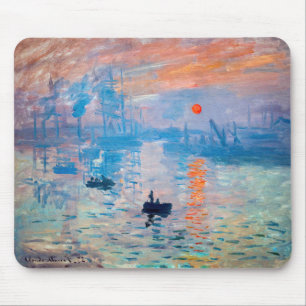 Claude Monet - Eindruck, Sonnenaufgang Mousepad