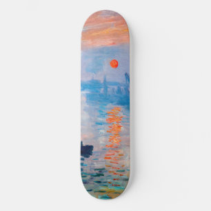Claude Monet - Eindruck, Sonnenaufgang Skateboard