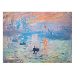 Claude Monet - Eindruck, Sonnenaufgang Tischdecke