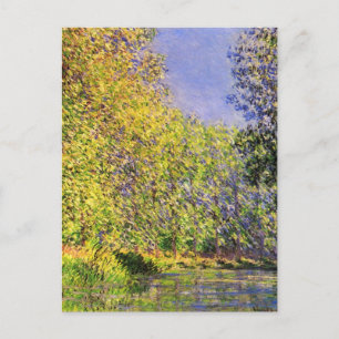 Claude Monet Eine Biegung des Epte Postkarte