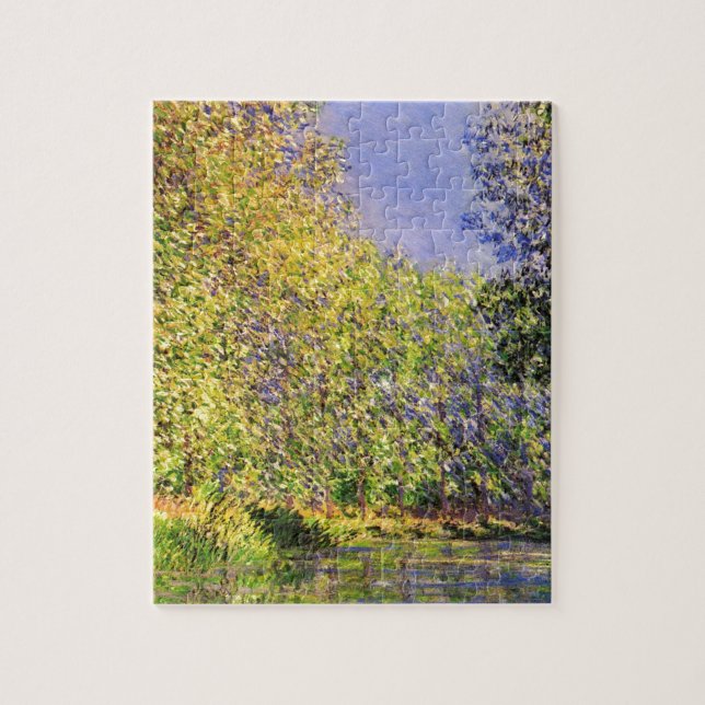 Claude Monet eine Biegung des Epte Puzzle (Vertikal)