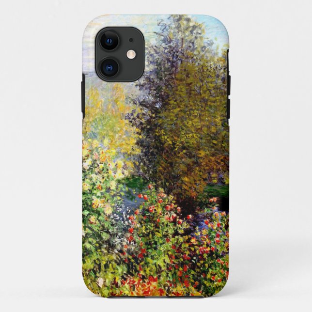 Claude Monet Eine Ecke des Gartens Case-Mate iPhone Hülle (Rückseite)