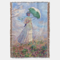 Claude Monet - Eine Frau mit einem Sonnenschirm au
