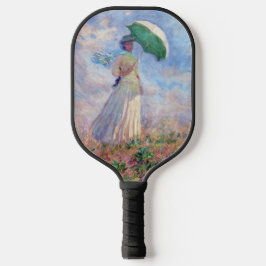 Claude Monet - Eine Frau mit einem Sonnenschirm au Pickleball Schläger