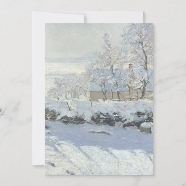 Claude Monet Einladung (Vorderseite)