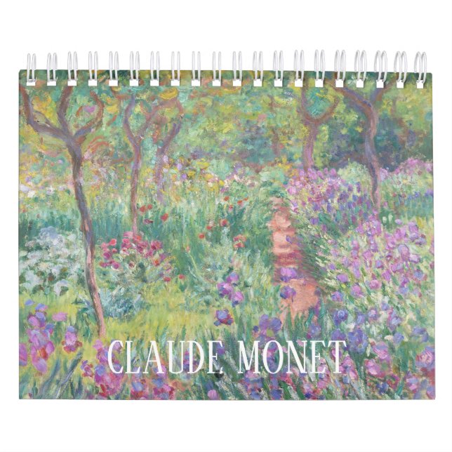 CLAUDE MONET FINDE ART CALENDAR KALENDER (Titelbild)