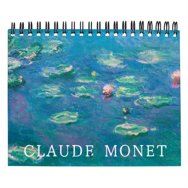 CLAUDE MONET FINDE ART CALENDAR KALENDER (Titelbild)