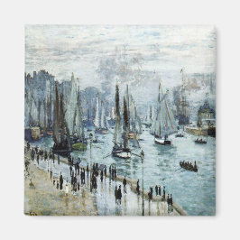 Claude Monet Fischerboote Verlassend Hafen Magnet