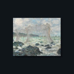 Claude Monet - Fischereinetze in Pourville<br><div class="desc">Angeln in Pourville von Claude Monet, 1882. Claude Monet war Gründer der französischen Impressionistischen Malerei und der beständigste und produktivste Praktizierende der Philosophie der Bewegung, seine Wahrnehmungen vor der Natur zu äußern, vor allem, wie sie auf Landschaftsmalerei in der Luft angewandt werden. Der Begriff "Impressionismus" leitet sich aus dem Titel...</div>