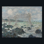 Claude Monet - Fischereinetze in Pourville Fotodruck<br><div class="desc">Angeln in Pourville von Claude Monet, 1882. Claude Monet war Gründer der französischen Impressionistischen Malerei und der beständigste und produktivste Praktizierende der Philosophie der Bewegung, seine Wahrnehmungen vor der Natur zu äußern, vor allem, wie sie auf Landschaftsmalerei in der Luft angewandt werden. Der Begriff "Impressionismus" leitet sich aus dem Titel...</div>