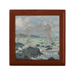 Claude Monet - Fischereinetze in Pourville Geschenkbox