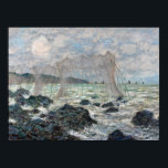 Claude Monet Fischernetze in Pourville Poster<br><div class="desc">Claude Monet Fischernetze in Pourville</div>