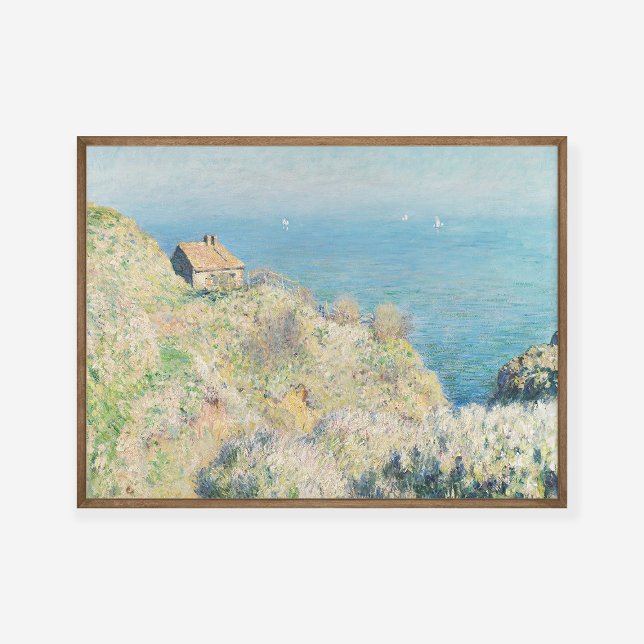 Claude Monet Fisherman's House Painting Art Print Poster (Von Creator hochgeladen)
