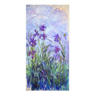 Claude Monet - Flieder-Iris / Iris Mauves Fotodruck