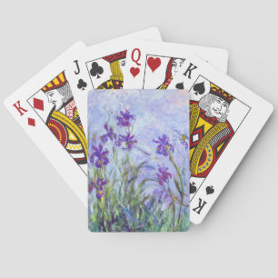 Claude Monet - Flieder-Iris / Iris Mauves Spielkarten