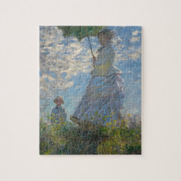 Claude Monet Frau mit einem Parasol 1875 Puzzle
